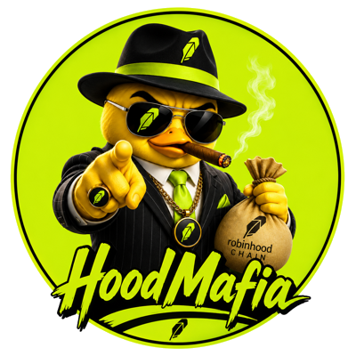HoodMafia duck mascot